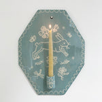 Blue Hare Sconce