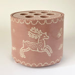 Pink Stag Bough Pot