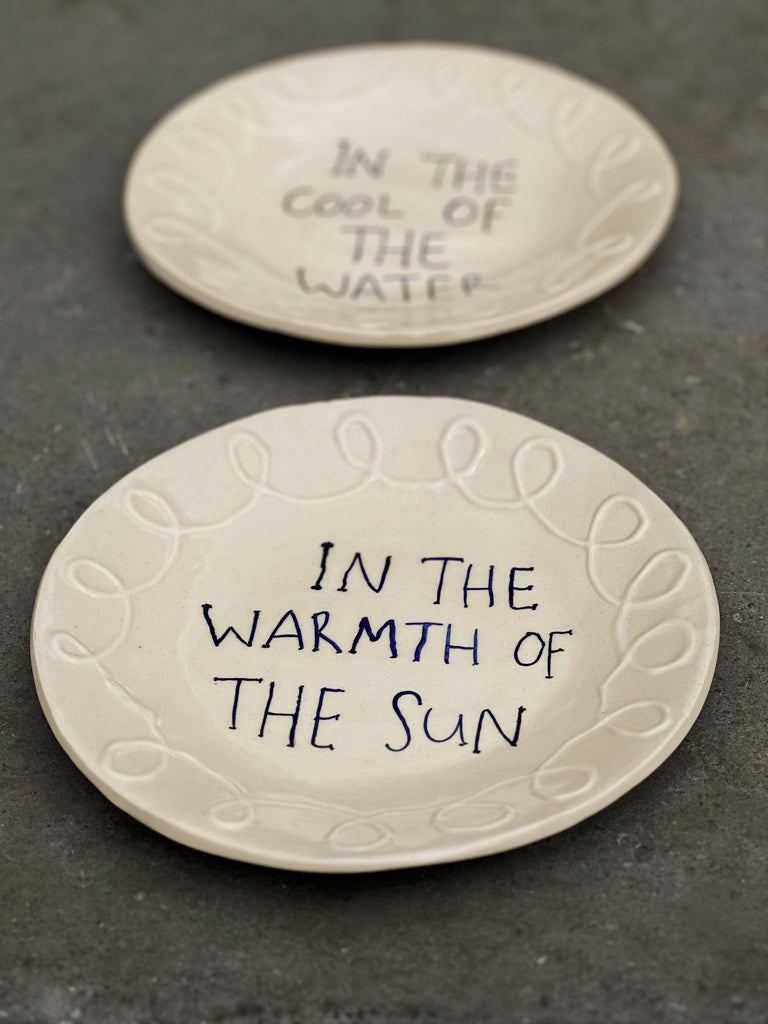 The Warmth of the Sun Plates Set