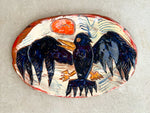 Crow Oval Plate