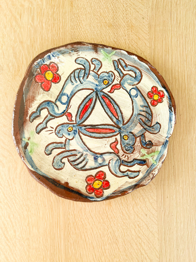 Circle of Hares Plate
