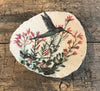 The Hummingbird & the Salvia Footed Bowl
