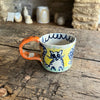 Porcelain Cat Mug