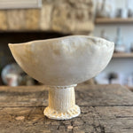 Footed Sculptural Bowl