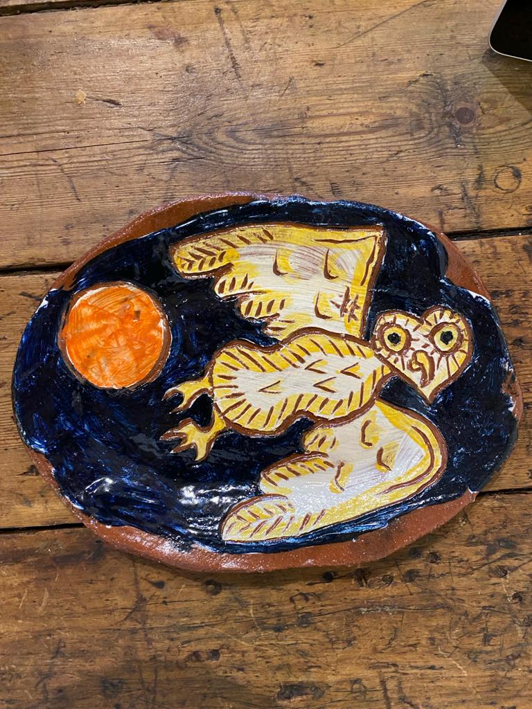 Owl Plate Two