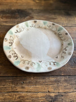 Oval Squiggle Platter