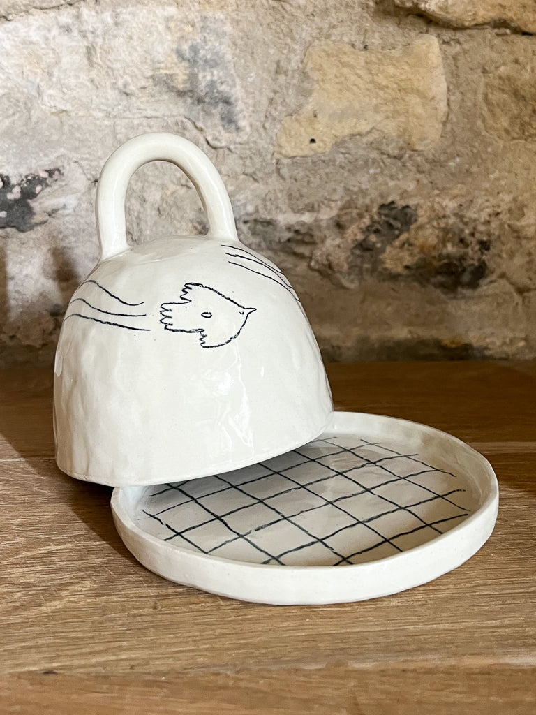 Bird Cage Butter Dish