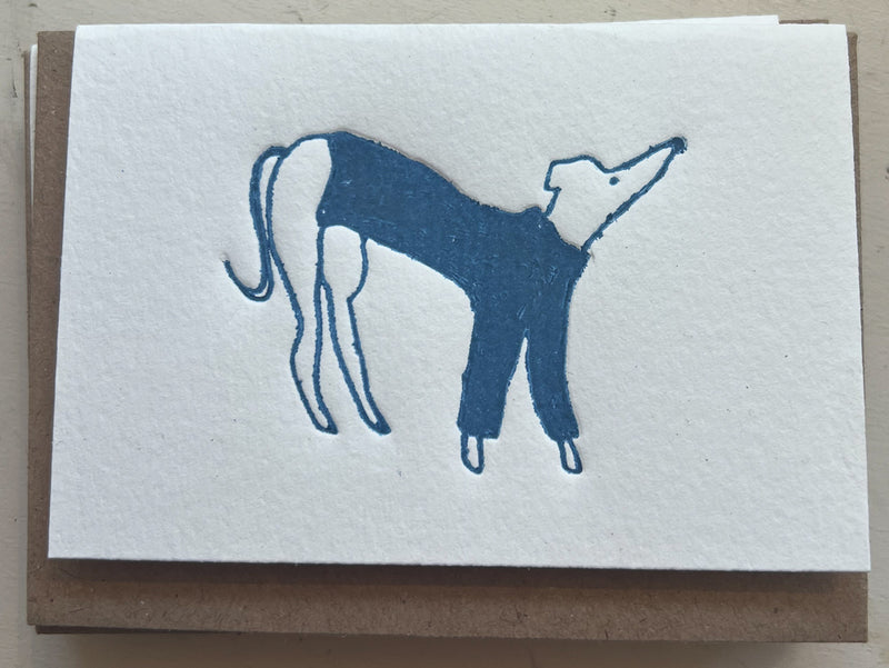 Dog with Jumper Card