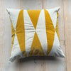 Anelli  Cushion Mustard and White