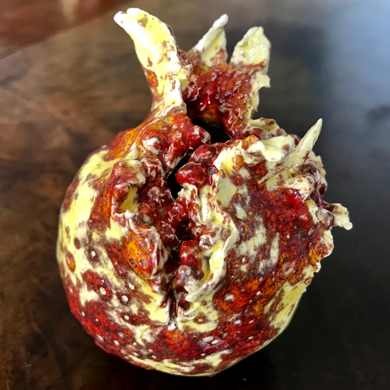 Small Ornamental Pomegranate Erupted 2