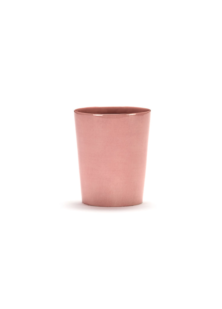 Set of Four Tea Cups Pink