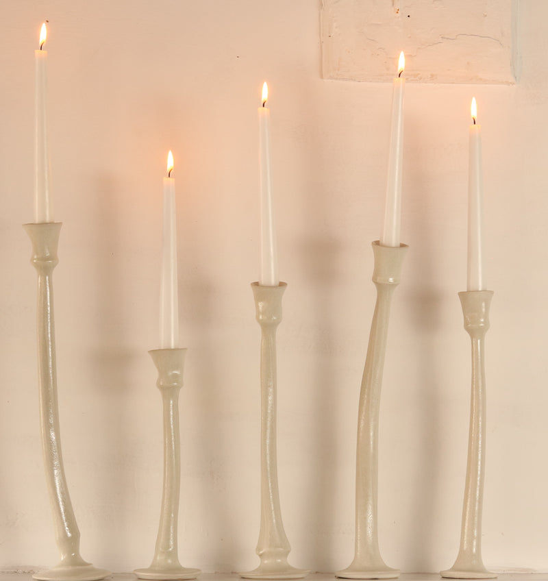 Stoneware Candlestick