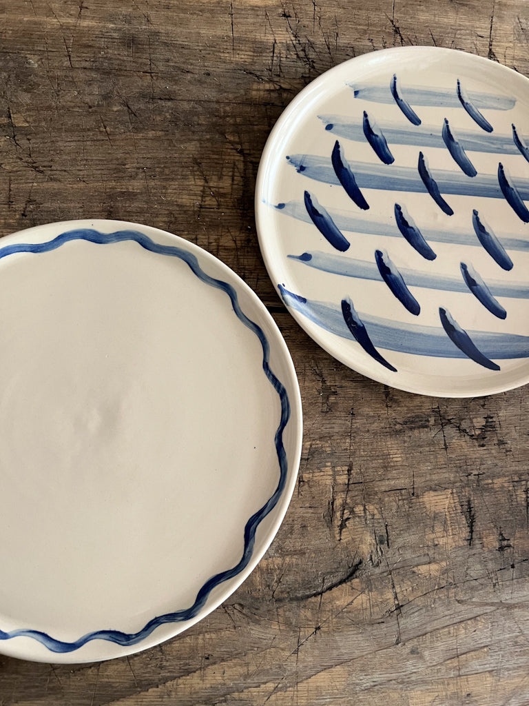 Blue Decorative Platter