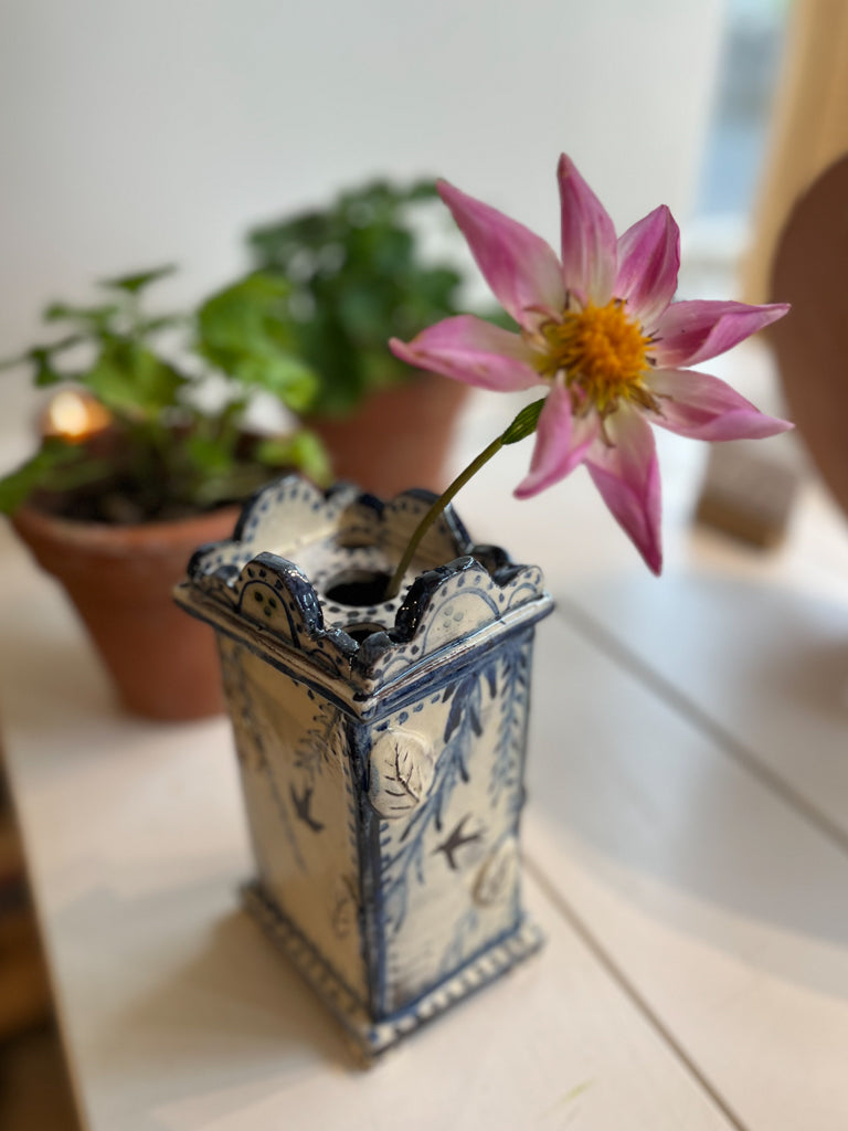 Flower Brick with Lid