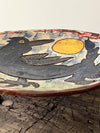 Crow and Sun Large Bowl