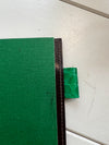 Leather Journal Cover Brown/Emerald