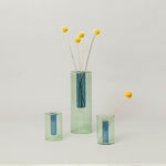 Tall Reversible Glass Vase