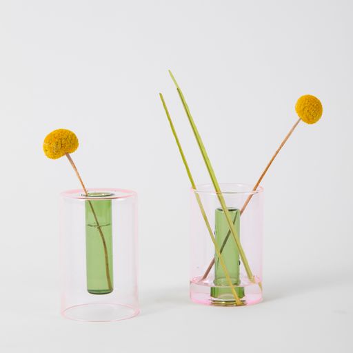 Small Reversible Glass Vase